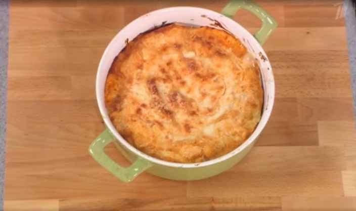 Мясной пирог «Улитка»