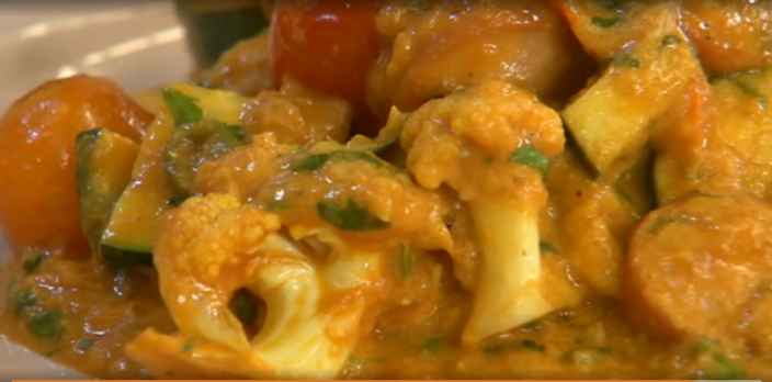 Карри с сосисками