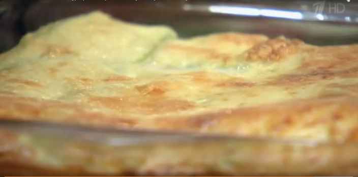 Запеканка с кабачками и курицей