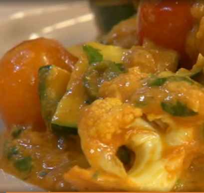 Карри с сосисками