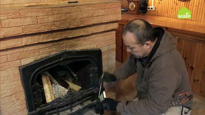Растапливаем камин