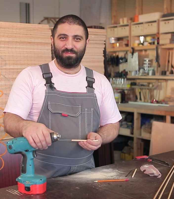 Как из технического нагеля сделать ровный цилиндр