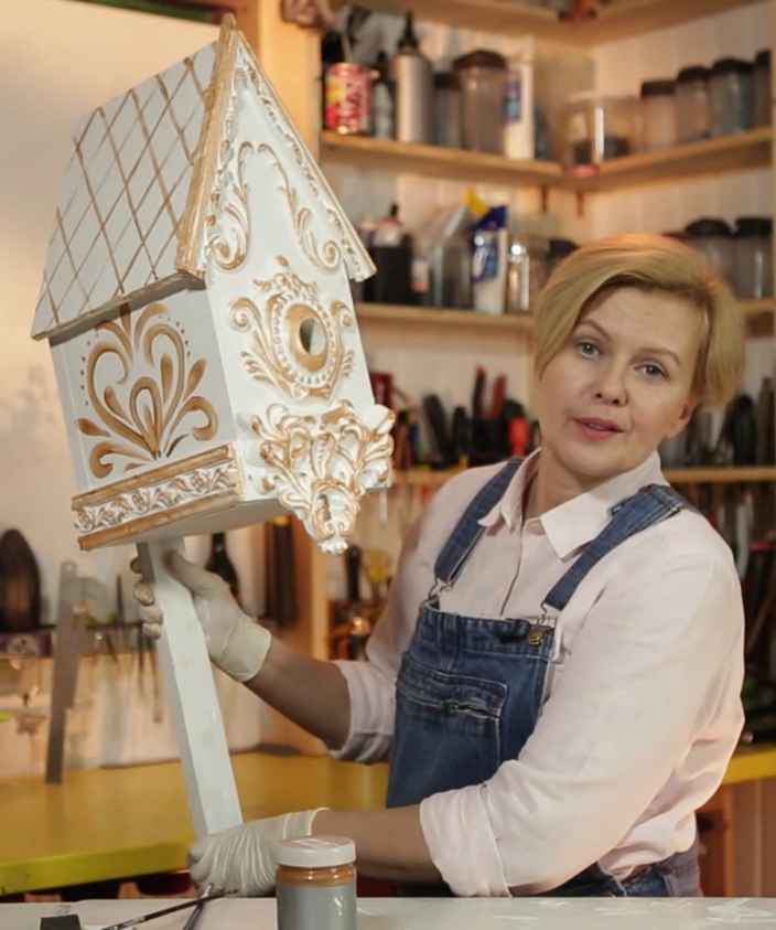 Скворечник в стиле барокко