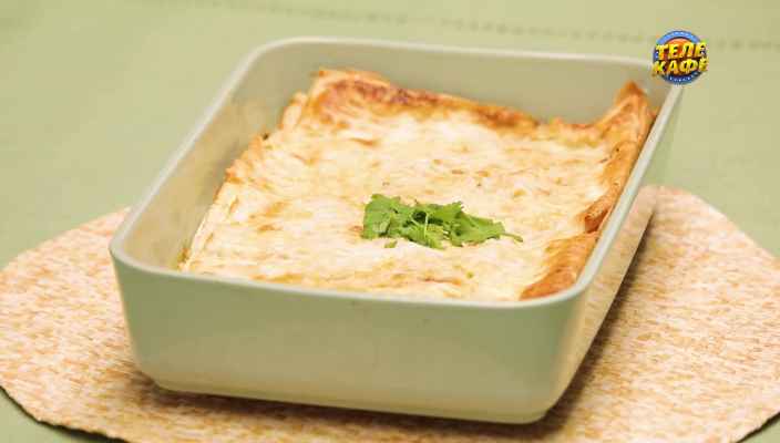 Мясной пирог с лавашем