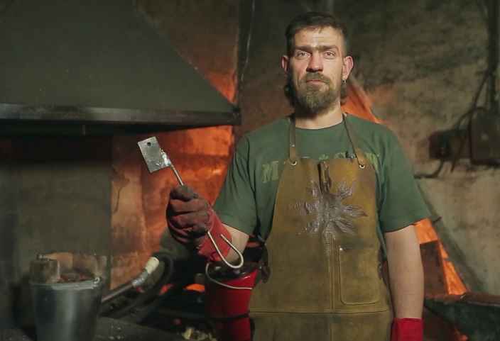 Как выковать гвоздильную доску