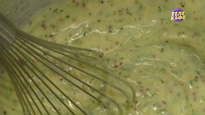 Домашний майонез с чесноком и ароматными травами