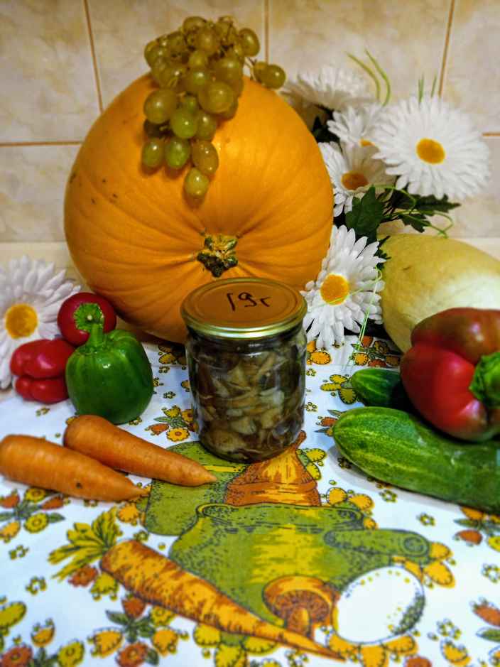 Маринованные опята