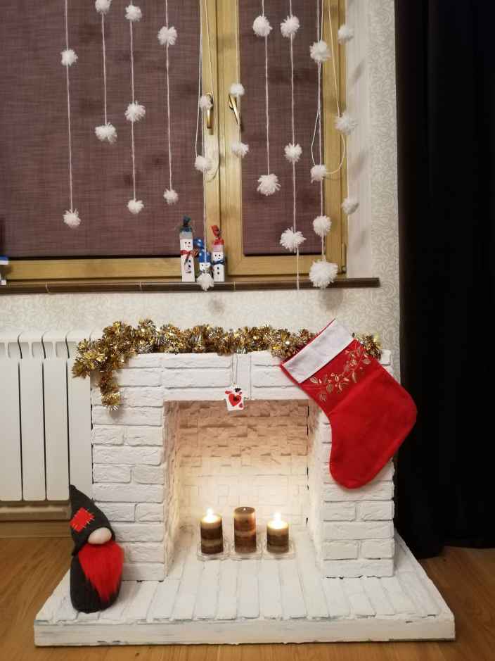 Новогодний камин
