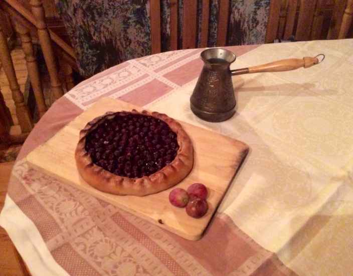 Вишнёвый пирог домашний