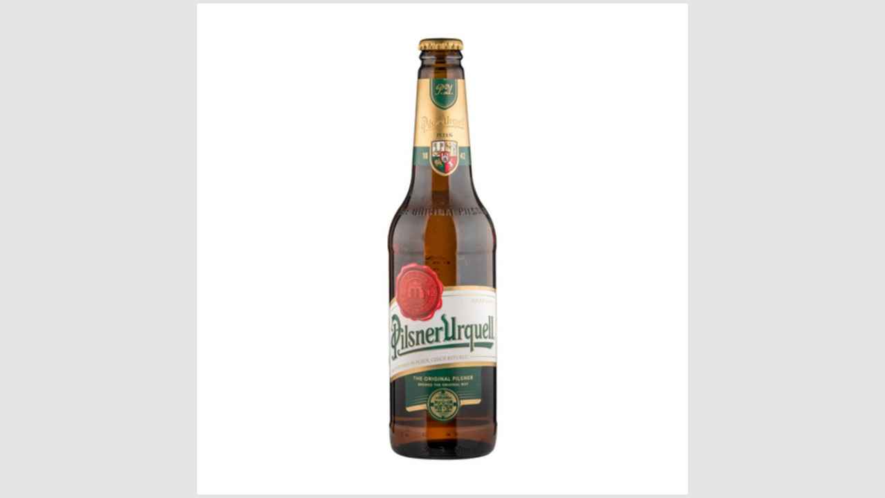 Пиво светлое, фильтрованное, пастеризованное Pilsner Urquell 