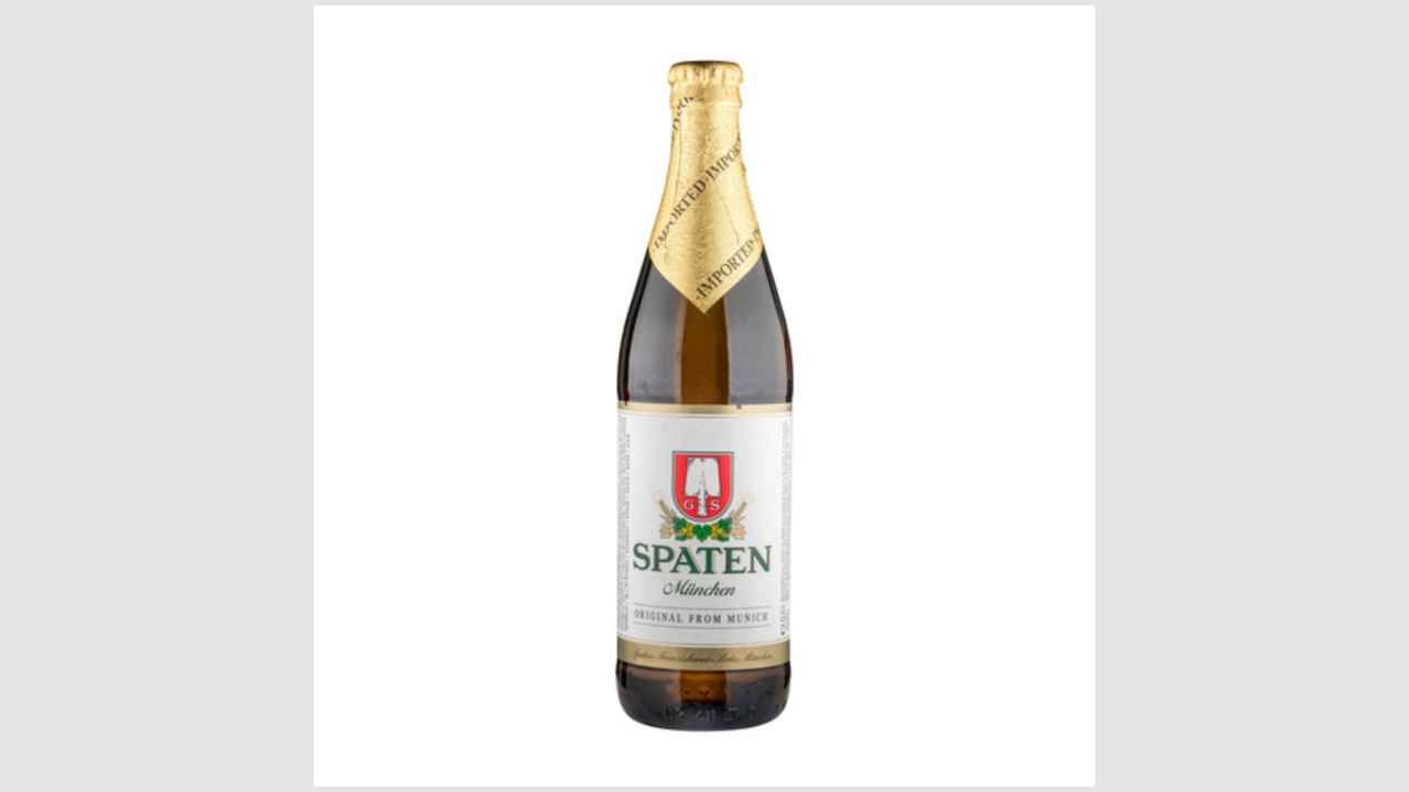Пиво Spaten Munchen, светлое, пастеризованное