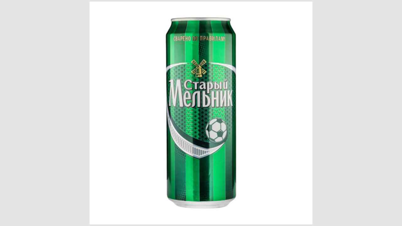 Пиво «Старый мельник» светлое, пастеризованное