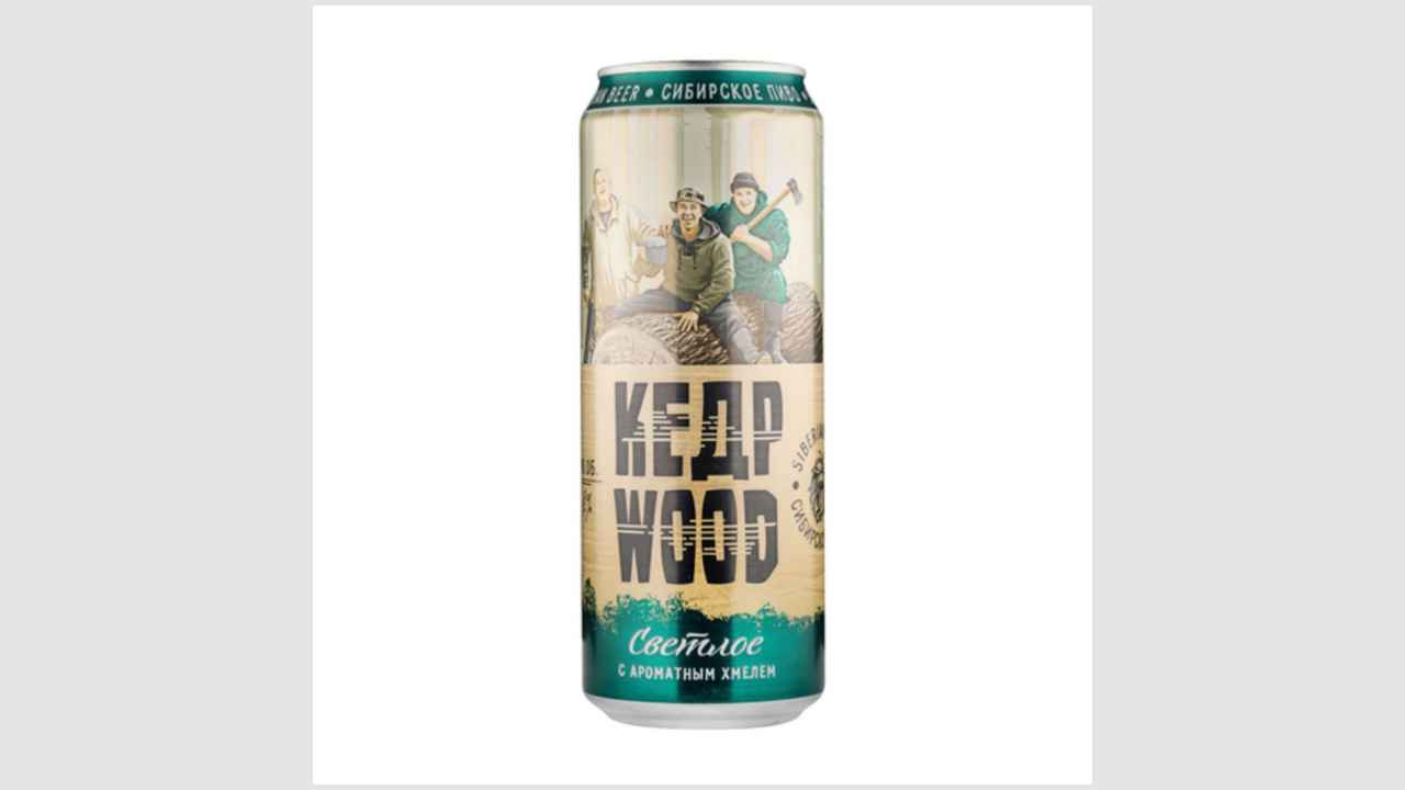 Пиво светлое «КедрWood» светлое классическое»