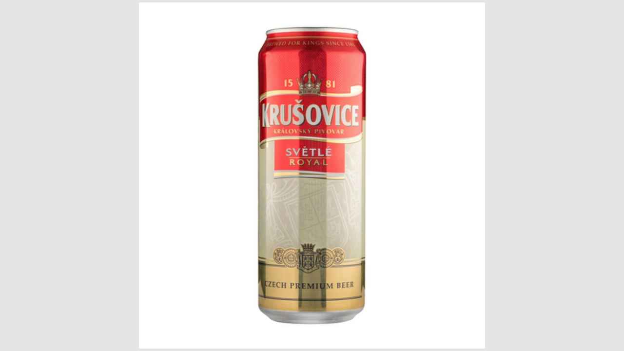 Пиво светлое, пастеризованное Krusovice svetle