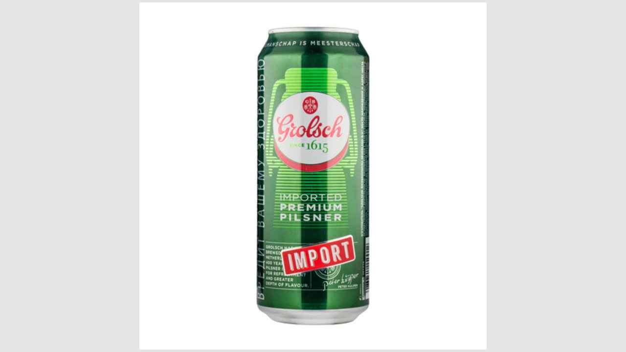Пиво светлое, фильтрованное, пастеризованное Grolsch Premium Pilsner 