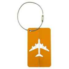 Бирка для багажа verona Plane, оранжевый